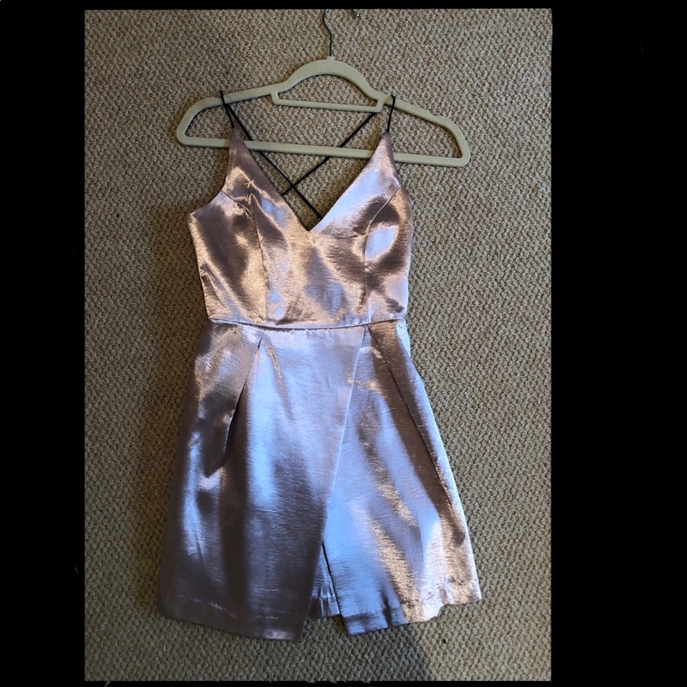 Mustard Seed (Bloomingdales) Rose Gold Dress XS
